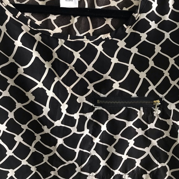 Dressy Pattern Blouse - Picture 2 of 5